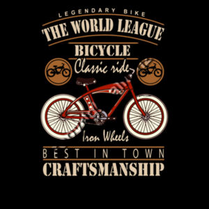 Bicycle Craftmanship - Gildan Toddler Heavy Cotton T-Shirt Design