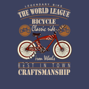 Bicycle Craftmanship - AS Colour Mens Stone Wash Staple Design